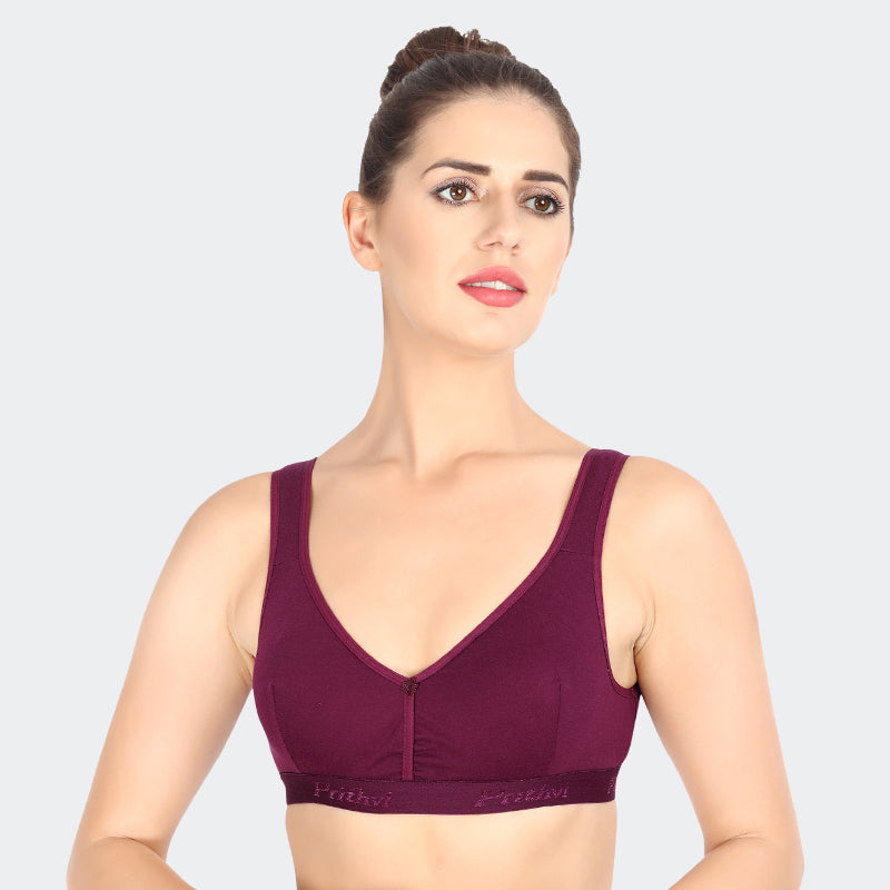 Princy Cotton Girl Sport Bra, For Daily Wear, Size: 30 - 38 at Rs